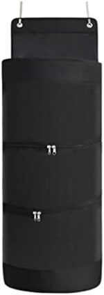 OUSFANAM Basketball Hanging Bag Over The Door Garage Organizer Hanging Sports Equipment Organizer Ball Hanging Storage Organizer Oxford-Cloth Storage Bags