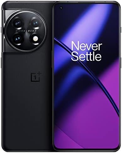 OnePlus 11 5G | 8GB RAM+128GB | Dual-SIM | Titan Black | US Factory Unlocked Android Smartphone | 5000 mAh battery | 80W Fast charging | Hasselblad Camera | 120Hz Fluid Display | 4nm Processor