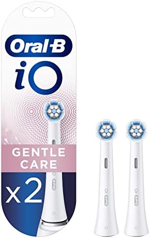 Oral-B iO Gentle Care Toothbrush Heads, Pack of 2 Counts