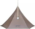 POMOLY Hussar Plus 2.0 Camping Hot Tent with Stove Jack and Half Inner Tent, 2-3 Person for Hot Tent Camping