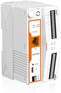 PUSR USR-M100-ETH Industrial Remote IO Edge Computing IOT Gateway 4g modem IO Controller MQTT/ SSL Modbus RTU to TCP Gateway