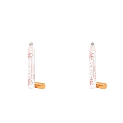 Pacifica Beauty Hawaiian Ruby Guava Rollerball Clean Fragrance Perfume, Made with Natural & Essential Oils, 0.33 Fl Oz | Vegan + Cruelty Free | Phthalate-Free, Paraben-Free | Travel Size (Pack of 2)