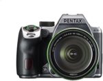 Pentax K-70 Weather-Sealed DSLR Camera with 18-135mm Lens (Silver)