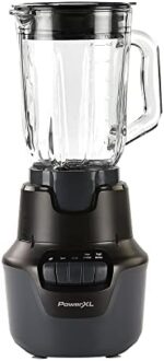 PowerXL™ Boost Blender, 4 Speed, 800 Watts, 48-oz Glass Jar, Black