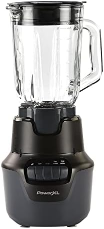 PowerXL™ Boost Blender, 4 Speed, 800 Watts, 48-oz Glass Jar, Black