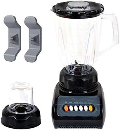 Professional Kitchen Blender Set with Blending & Grinding Blades Countertop Blender 900W Adjustable Speeds Blender with 53 Oz Blender Cup for Shakes and Smoothies,10 Oz Grinder Cup for Coffee,Bonus 2pcs Cord Organizer (Black)