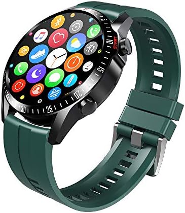 RASMECALO Smart Watches for Men with Bluetooth calls and play music,Fitness Tracker Blood Pressure Monitor Blood Oxygen Meter Heart Rate Monitor IP67 Waterproof, for iPhone Samsung Android Phones (GN)