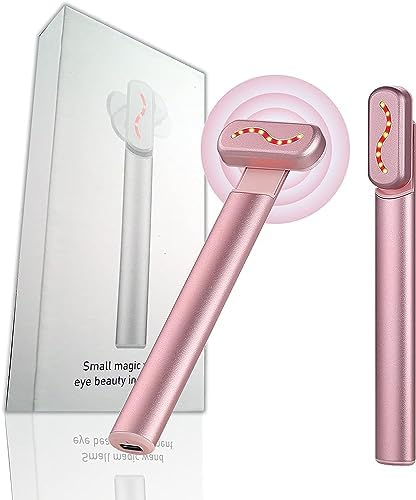 Red Light Therapy for Face, Face Massager Red Light Therapy Wand Microcurrent Facial Device for Anti-Aging Wrinkles, Beauty, Skin Care Red Light Therapy Eye Equipment Facial Wand