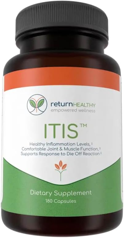 Return Healthy – ITIS Natural Inflammation and Joint Pain Support – 180 Capsules