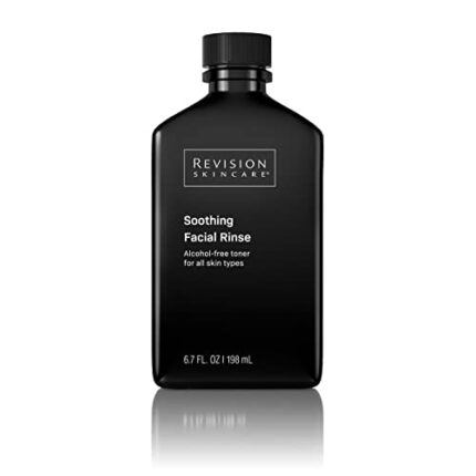 Revision Skincare Soothing Facial Rinse, alcohol free toner, hydrates and refreshes skin, keeps skin at its optimum pH level, won't leave skin feeling dry or tight, 6.7 Fl oz