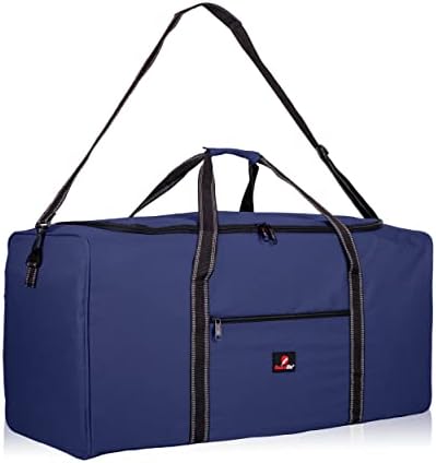 Roamlite Extra Large Size X-L 26" Duffel Bag - Very Big Sports, Gym, Training Holdall, Cargo Travel Luggage - 70 Litre 26 Inch x13x13 Navy Blue, RL26N