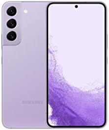 SAMSUNG Galaxy S22 Cell Phone, Factory Unlocked Android Smartphone, 256GB, 8K Camera & Video, Night Mode, Brightest Display Screen, 50MP Photo Resolution, Long Battery Life, US Version, Bora Purple