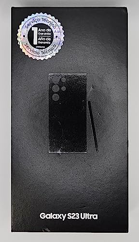 SAMSUNG Galaxy S23 Ultra 5G (SM-S918B/DS) Dual SIM 256GB 8GB RAM, GSM Factory Unlocked Mobile Cell Phone Global Model - Phantom Black