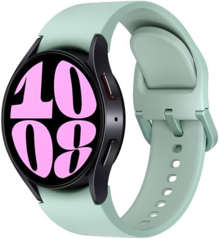 SAMSUNG Galaxy Watch 6 Bespoke Edition 40mm Exclusive Bluetooth Smartwatch, Health, Fitness, Sleep Tracker, Improved Battery, Sapphire Crystal Glass, US Version, Graphite Sport Band, Mint