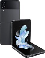 SAMSUNG Galaxy Z Flip4 5G 128GB 8GB RAM Factory Unlocked (GSM Only | No CDMA - not Compatible with Verizon/Sprint) - Black