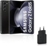 SAMSUNG Galaxy Z Fold 5 SM-F946B/DS Dual SIM 12GB+512GB EU/UK Model Factory Unlocked International Version (Black)