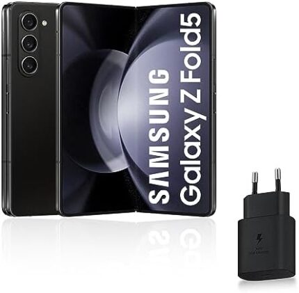 SAMSUNG Galaxy Z Fold 5 SM-F946B/DS Dual SIM 12GB+512GB EU/UK Model Factory Unlocked International Version (Black)