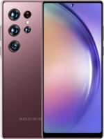 SANSHREUNI C21 Ultra Cell Phone Unlocked, 6GB+256GB Android 13 Unlocked Phones, 6.8" FHD+ Display 120HzD Smartphone, Octa-Core CPU, 64MP AI Camera, 7300mAh Battery, Dual SIM/GPS/Face ID 5G Phone