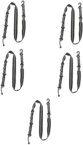 SOLUSTRE 5pcs mountaineering strap adjustable straps watch strap tool lanyard for men shoulder bag strap handbag strap Body Safety Belt hook belt for mountaineering hook strop for outdoor