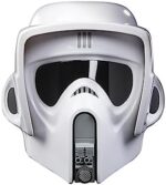 STAR WARS The Black Series Scout Trooper Premium Electronic Helmet with Sound Effects, Return of The Jedi Adult Roleplay Item 