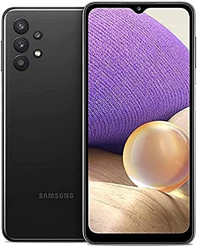 Samsung Galaxy A32 5G (64GB, 4GB) 6.5" 90Hz Display, 48MP Quad Camera, All Day Battery, GSM (T-Mobile Unlocked for AT&T, Metro, Global) 4G LTE A326U (Awesome Black)