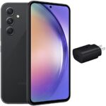 Samsung Galaxy A54 5G Dual SIM 256GB ROM 8GB RAM 6.4" 120Hz AMOLED, Octa-Core, 50MP Camera (GSM Unlocked for T-Mobile, Metro, Global) International Model A546E/DS Mobile Cell Phone (Graphite)