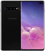 Samsung Galaxy S10+ Plus 512GB / 8GB RAM SM-G975F/DS Hybrid/Dual-SIM (GSM Only, No CDMA) Factory Unlocked 4G/LTE Smartphone - International Version No Warranty (Ceramic Black)