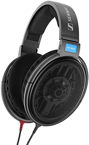 Sennheiser HD 600 - Audiophile Hi-Res Open Back Dynamic Headphone, Black