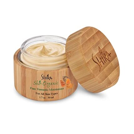 Shira Shir-Organic Turmeric Moisturizer With Vitamins B6 and C, Helpful For Anti Aging and Skin Elasticity 50 ML