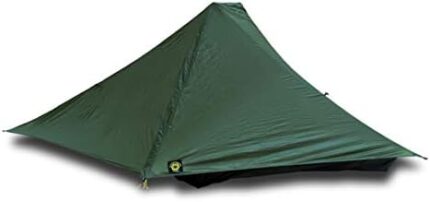 Six Moon Designs Skyscape Trekker Dark Green 1 Person 28 oz. Ultralight Backpacking Tent. Our Longest Shelter. Floor Stretches Over 8 ft Long. 100% Silicone Coated Polyester.