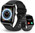 Smart Watch, 1.78" AMOLED 368*448 HD Screen, 69 Sports Modes Fitness Tracker with Heart Rate, Blood Pressure, Blood Oxygen, Sleep, IP68 Waterproof Smartwatch with Bluetooth Call for Android iOS