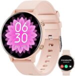 Smart Watch, Bluetooth Call Smartwatch for Men and Women,Monitoring Heart Rate/Sleep/Blood Oxygen/Pedometer,1.39-inch Fitness Tracker with Multiple Sports Modes,Smartwatches fit for IOS and Android