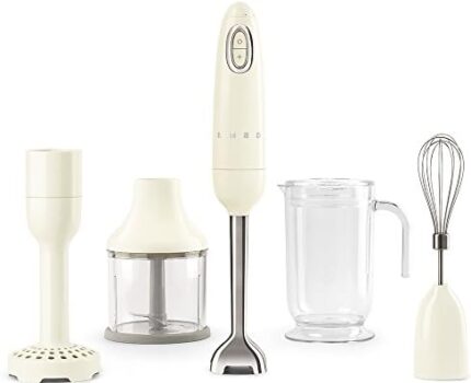 Smeg HBF02CRUS Hand Blender, Cream, One Size