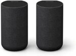 Sony SA-RS5 Wireless Rear Speakers with Built-in Battery for HT-A7000/A5000/A3000 and STR-AN1000,Black