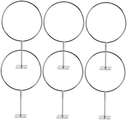 Sosoport 6pcs Basketball Display Stand Wall Mount Basketball Hoop Wall Mount Hat Rack Basketball Storage Rack Ball Display Racks Volleyball Display Rack Basketball Display Rack Balls Holder