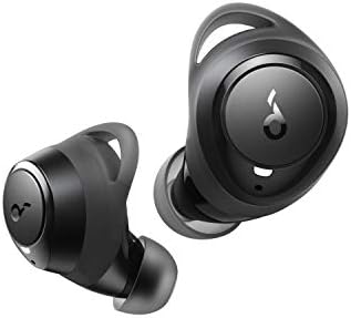 Soundcore by Anker Life A1 True Wireless Earbuds, Powerful Customized Sound, 40H Playtime, Wireless Charging, USB-C Fast Charge, IPX7 Waterproof, Button Control, Bluetooth Earbuds, Commute, Sports
