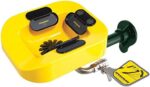 Speakman Optimus SE-1000 Eye and Face Wash Plastic Bowl Wall Mount System, 20.1" , Yellow
