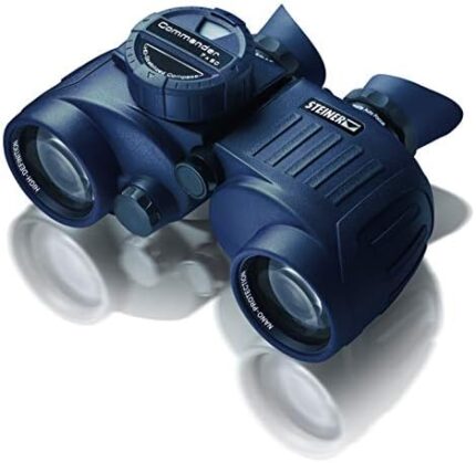 Steiner Commander Series 7x50 Marine Binoculars, Performance Marine Optics to Navigate Low Light or Fog, with Compass