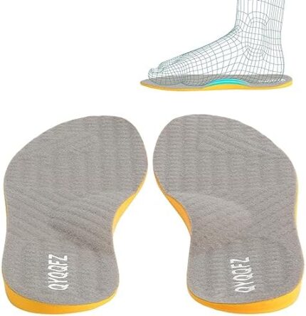 Supination Insoles for O/X Legs Bowed Legs, Orthopedic Insoles for Women and Men Corrective Supination Side Heel Wedge Insoles (Size : 10.4in)