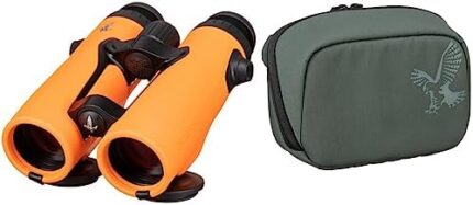 Swarovski EL Range 10 x 42 Binocular with Tracking Assistant and High Transmission Value, Includes Comfort Strap, Sidebag, and Other Accessories (Orange)