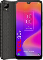 TCL 30 Z Unlocked Cell Phone with 6.1" HD+ Display,LTE 4G Smartphone Android 12, 32GB+3GB RAM, 3000mAh, Prime Black