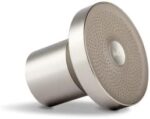 THE JOLIE FILTERED SHOWERHEAD with Shower Water Filter System- High Pressure Showerhead, Hair and Skincare Accessory to Improve Beauty and Personal Care Routine (New Brushed Steel)