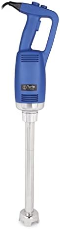 TK Tartle Kitchen Commercial Immersion Blender 750W Extra Heavy Duty, Stainless Steel, Variable Speed, 18 inch Shaft