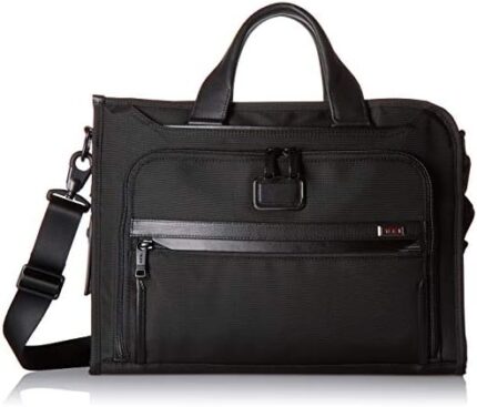 TUMI - Alpha 3 Slim Deluxe Portfolio Bag - Organizer Briefcase for Men and Women