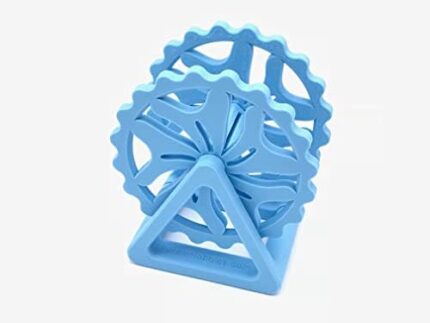 Third Hand Binding Folder Clip and Binding Wheel for Quilting and Sewing by Purple Hobbies, Making It Easier to Create Binding and Store. (Light Blue Binding Wheel)