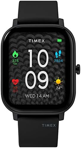 Timex Unisex Metropolitan S Smartwatch with Silicone Strap