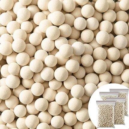 Timgle 4 Bag 3.3 lb Refill Condensate Neutralizer 7-8 mm Pickling Waste Liquid Neutralizer Acidic Water Increases Alkalinity Total 13.2 lb Weight Condensing Water Heater Condensate Neutralizes Balls