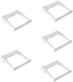 Toddmomy 5pcs Basketball Sports Bracket Basketball Football Storage Rack Retractable Football Holder Hanging Basketball Stand pp Plastic Basketball Display Holder Shelf Retractable