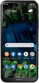 Total by Verizon Nokia G100, 32GB, Blue - Prepaid Smartphone (Locked)