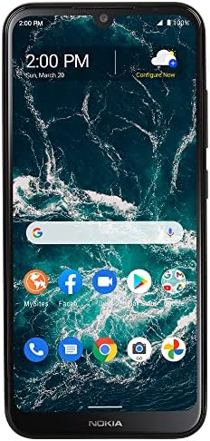 TracFone Nokia C200, 32GB, Grey - Prepaid Smartphone (Locked)